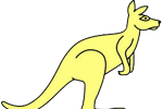 Kangaroo pin