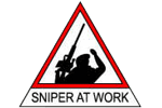 Sniper at work pin