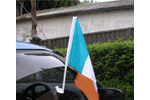 Ireland car flag
