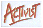 Activist pin