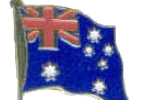 Australian Flag lapel pin